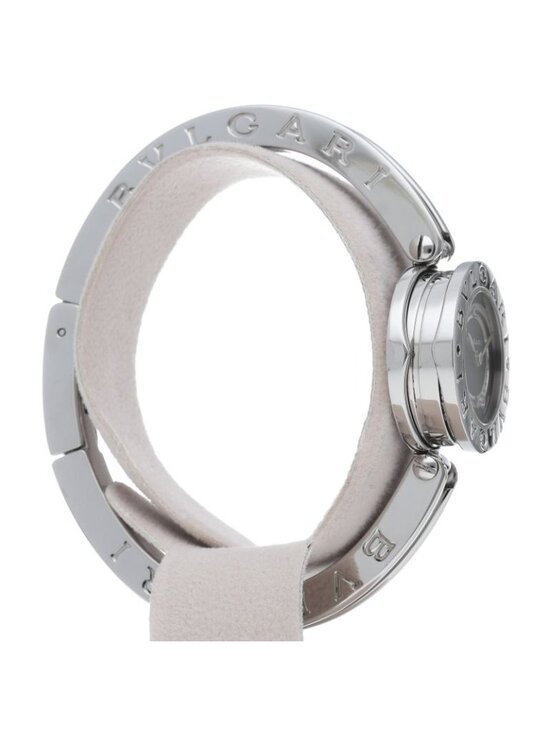 Bvlgari B-zero One Watch Bangle Diamond Dial SS Black Watch